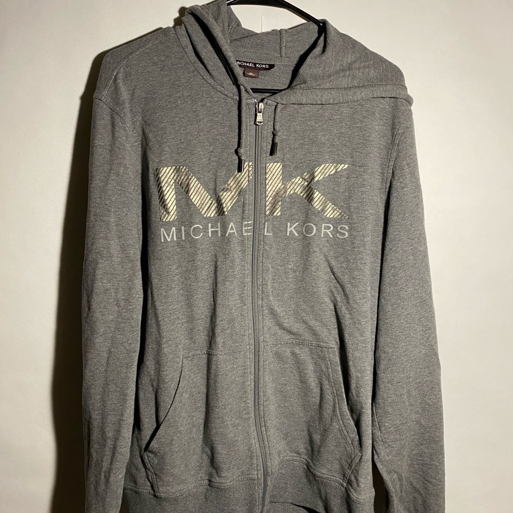 Michael Kors hoodie with metallic logo